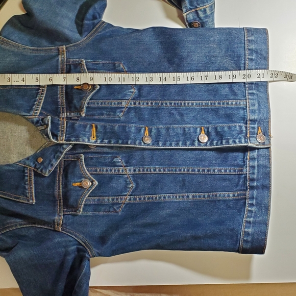 EARL JEAN Vintage 90's Denim Jean Jacket Size Small EUC - Picture 9 of 10